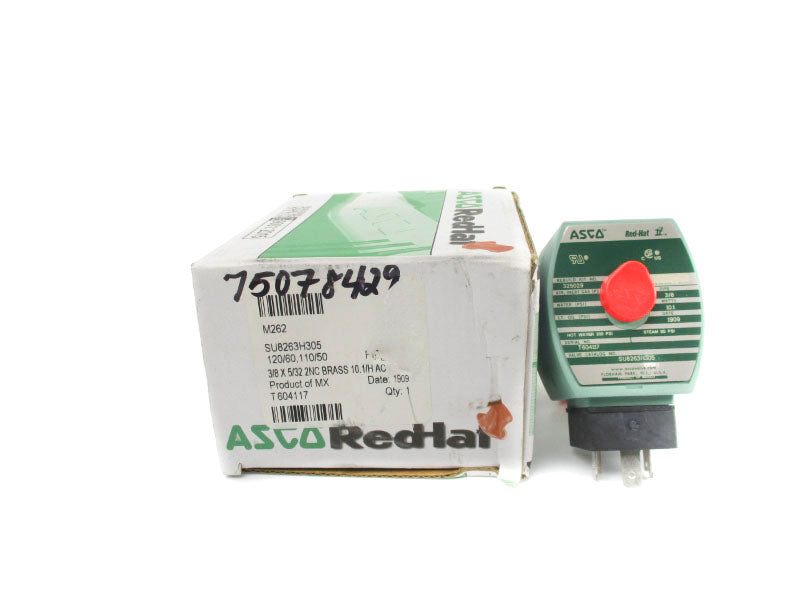 ASCO SU8263H305 110-120V 200PSI 3/8" NSMP
