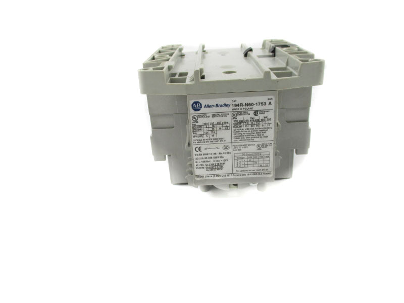 ALLEN BRADLEY 194R-N60-1753 SER. A 690VAC 60A NSNP