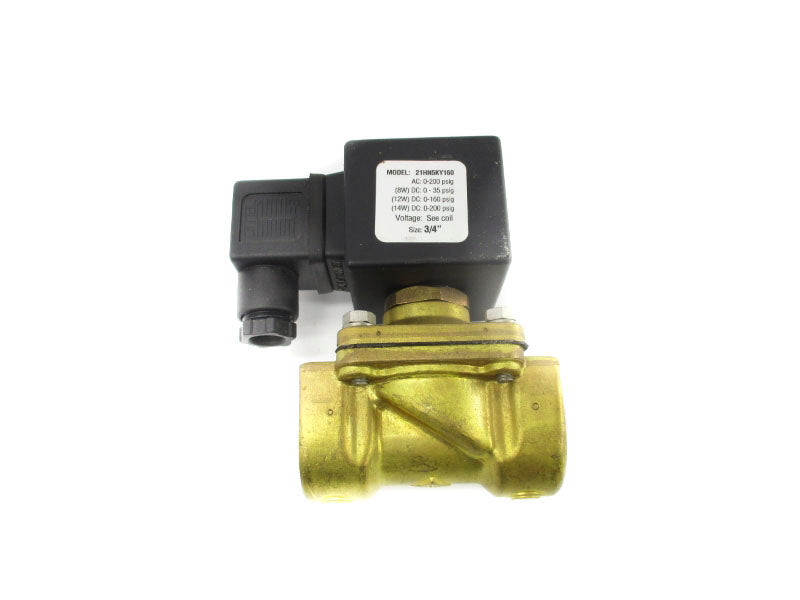 VALVE 21HN5KY160 24VDC 0-200PSI 3/4" UNMP