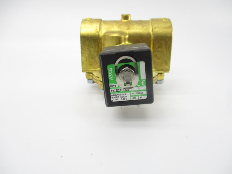 ASCO SCE210D22 24VDC 0.35-9PSI 1 1/2" NSMP