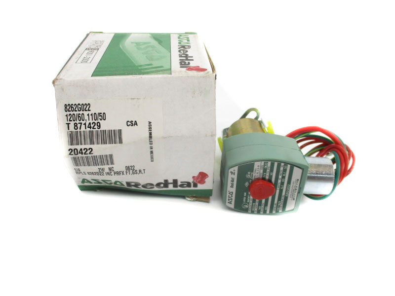 ASCO 8262G022 110/120V 140-165PSI 1/4" NSMP