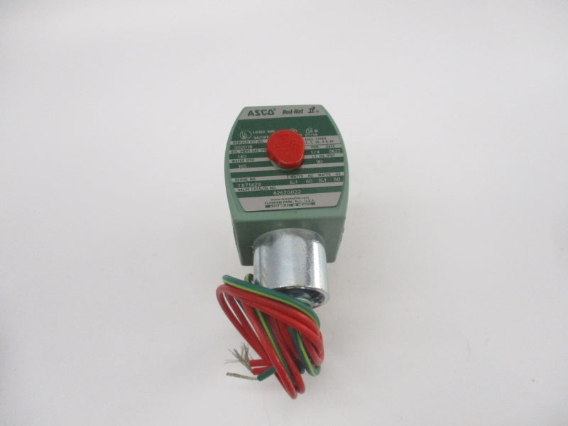 ASCO 8262G022 110/120V 140-165PSI 1/4" NSMP