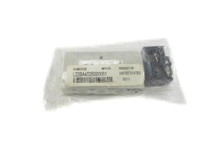 NUMATICS L22BA452B000061 24VDC 0.15A 14.5-145PSI NSMP