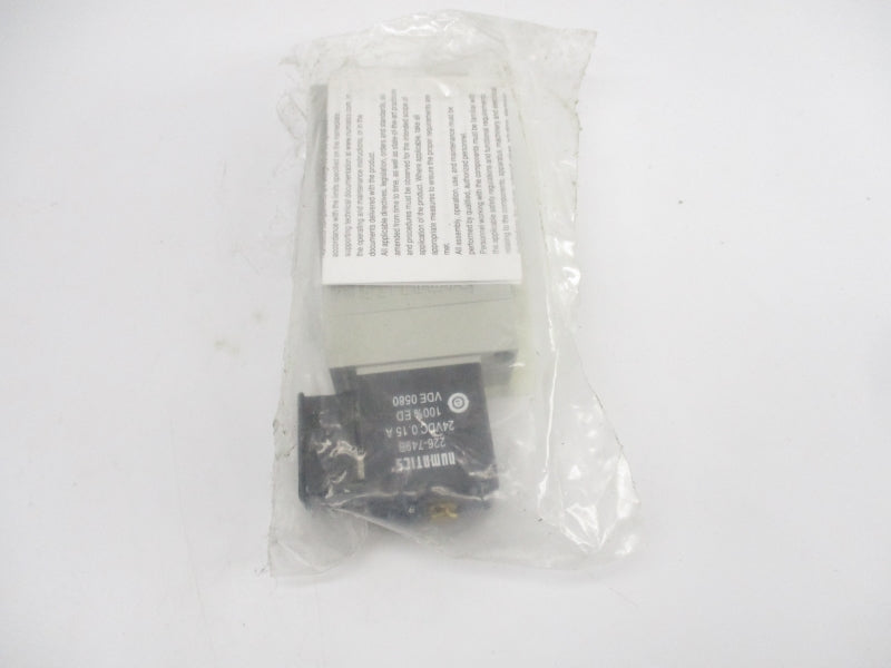 NUMATICS L22BA452B000061 24VDC 0.15A 14.5-145PSI NSMP