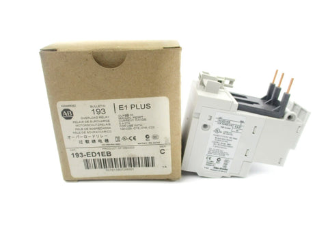 ALLEN BRADLEY 193-ED1EB SER. C 600V 5.4-27A (BR/WH) NSMP