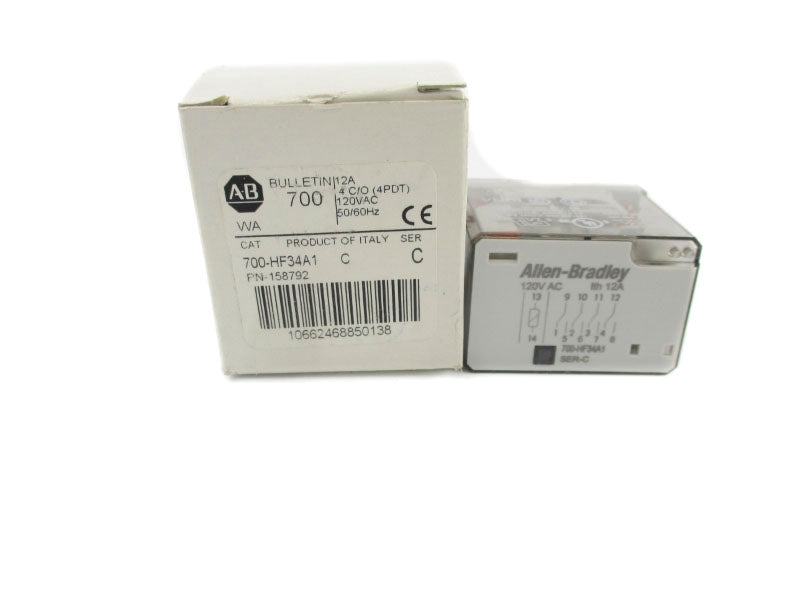 ALLEN BRDALEY 700-HF34A1 SER. C 120VAC 12A (WH) NSMP