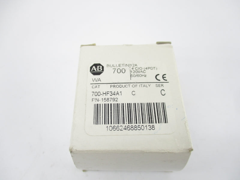 ALLEN BRDALEY 700-HF34A1 SER. C 120VAC 12A (WH) NSMP