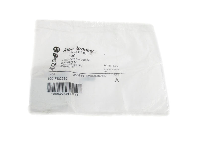 ALLEN BRADLEY 100-FSC280 SER. A 110-280VAC NSMP