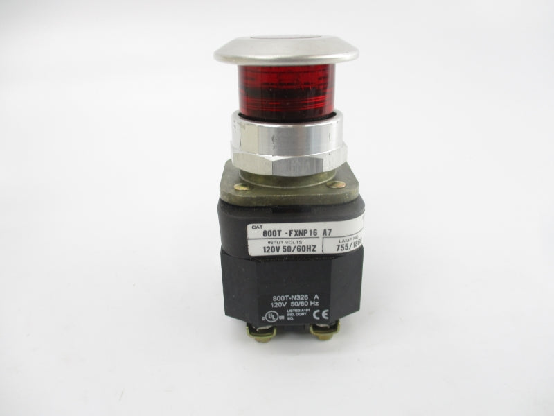 ALLEN BRADLEY 800T-FXNP16RA7 SER. T 120V (WH) NSMP