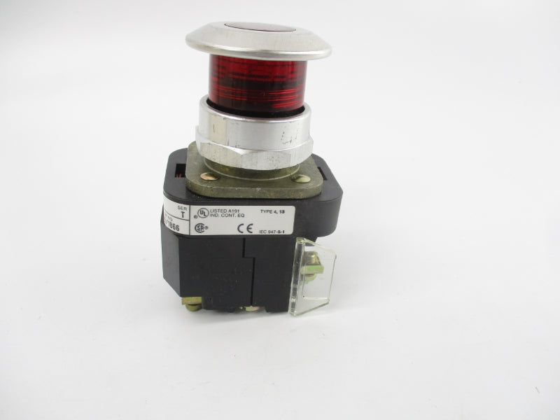 ALLEN BRADLEY 800T-FXNP16RA7 SER. T 120V (WH) NSMP