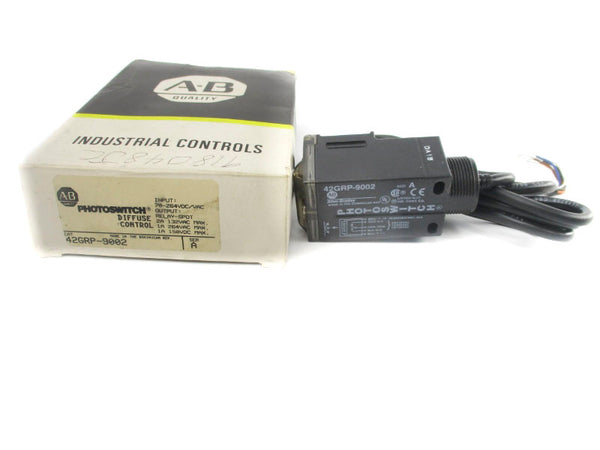 ALLEN BRADLEY 42GRP-9002 SER. A 70-264VDC/VAC 2A (BK/YL) NSMP