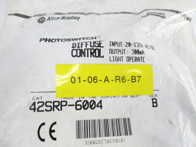 ALLEN BRADLEY 42SRP-6004 SER. B 20-132VAC/DC NSMP