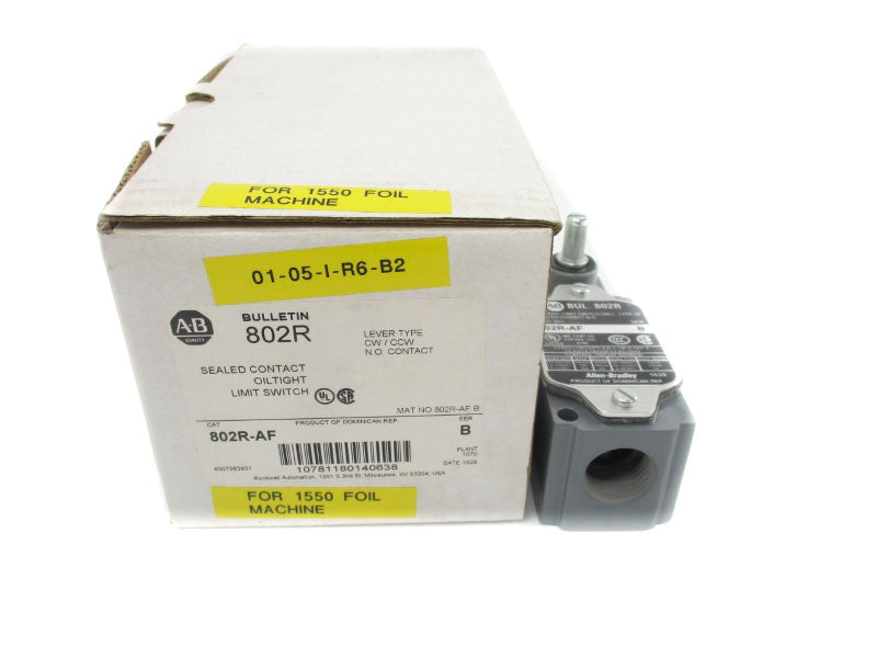 ALLEN BRADLEY 802R-AF SER. B 120-600VAC 30A (WH) NSMP