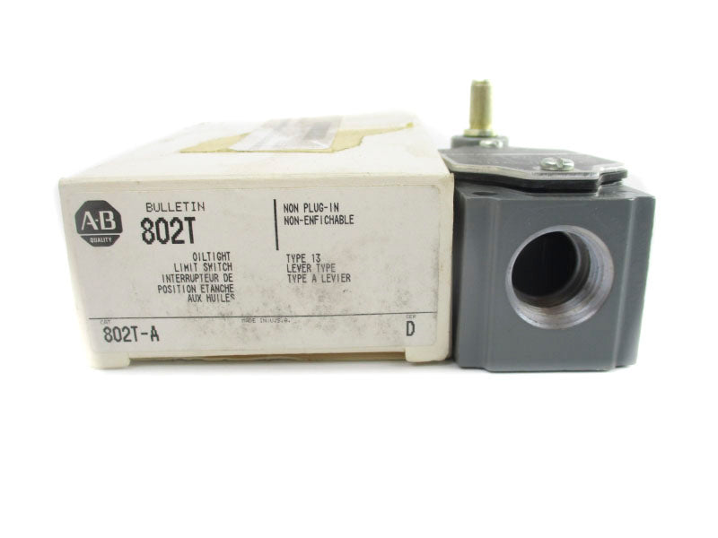 ALLEN BRADLEY 802T-A SER. D 120-600VAC 60A (WH) NSMP