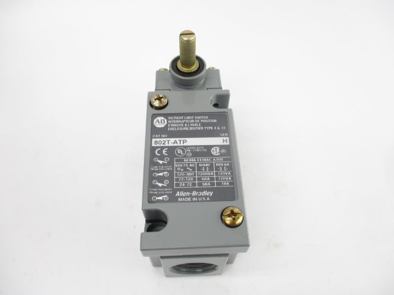 ALLEN BRADLEY 802T-ATP SER. H 120-300VAC 60A (GY/BL) NSMP