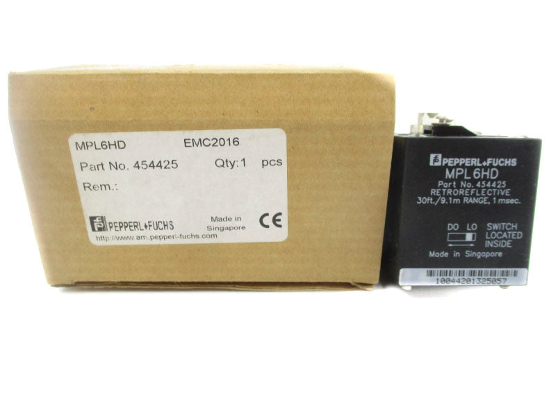 PEPPERL+FUCHS MPL6HD 454425 30FT/9.1M NSMP