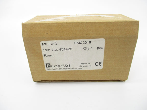 PEPPERL+FUCHS MPL6HD 454425 30FT/9.1M NSMP