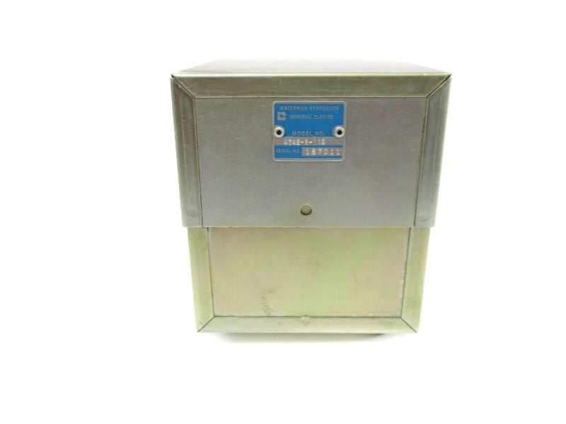 WATERMAN HYDRAULICS 474E-6-110 115V NSNP