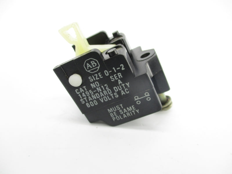 ALLEN BRADLEY 1495-N12 SER. A 600VAC (BK/YL) NSMP