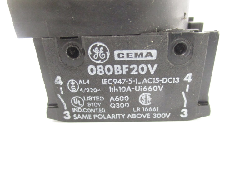GENERAL ELECTRIC 080BF20V 660V 10A NSNP