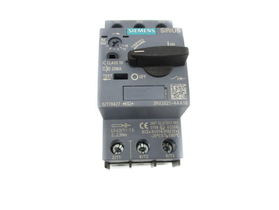 SIEMENS 3RV2021-4AA10 575V 10-16A NSNP