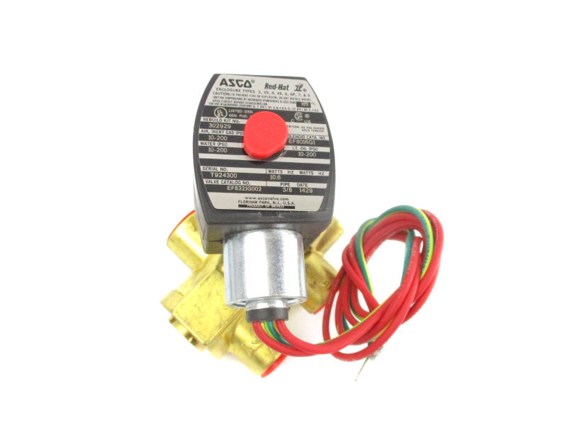 ASCO EF8321G002 120VDC 10-200PSI 3/8" NSNP