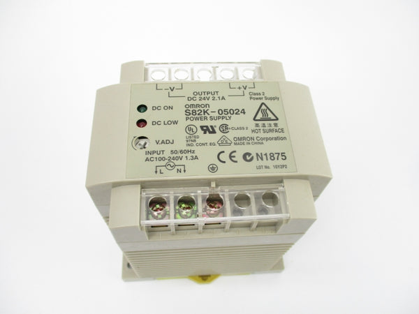 OMRON S82K-05024 100-240VAC 1.3A NSMP