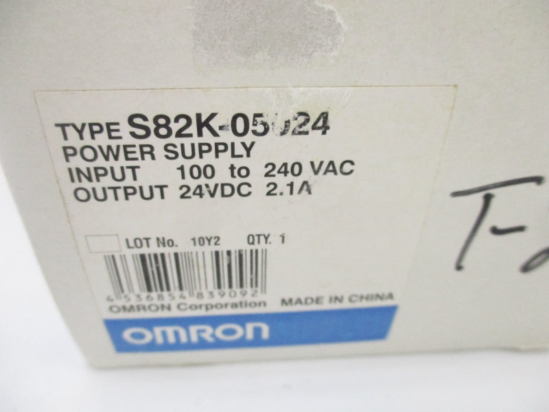 OMRON S82K-05024 100-240VAC 1.3A NSMP