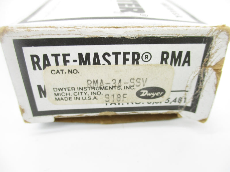 DWYER RMA-34-SSV 100PSI 20-300 NSMP