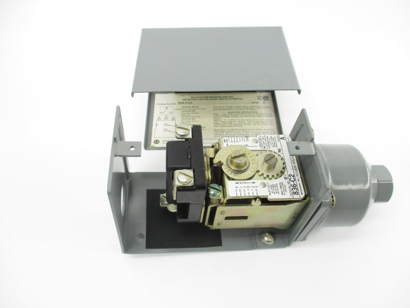 ALLEN BRADLEY 836-C2A SER. A 24/600V 10PSI (BR/YL) NSMP