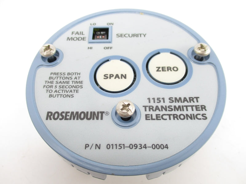 ROSEMOUNT 01151-0934-0004 NSNP