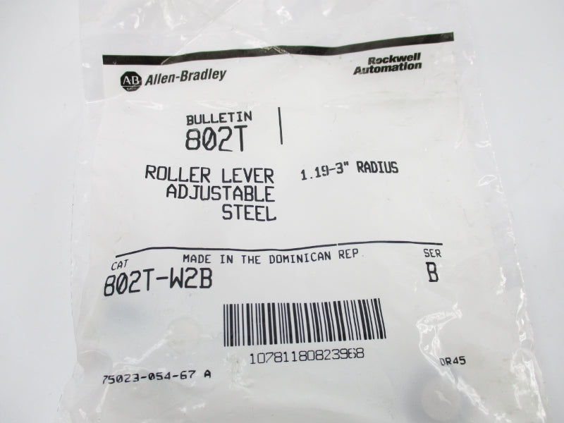 ALLEN BRADLEY 802T-W2B SER. B 1.19-3" NSMP