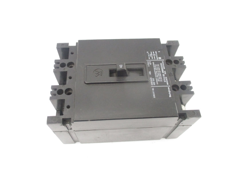 WESTINGHOUSE EHB3040 480VAC 40A NSMP
