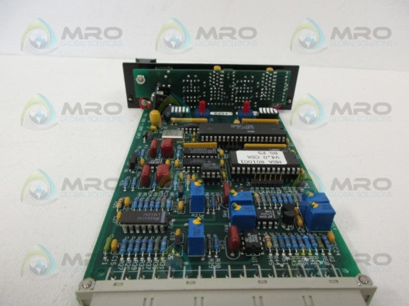 MSA 814441 INPUT CARD NSNP