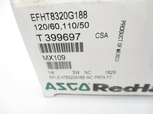 ASCO EFHT8320G188 110/120V 45PSI 1/4" NSMP