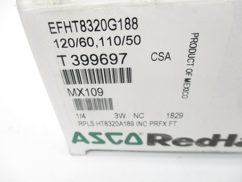 ASCO EFHT8320G188 110/120V 45PSI 1/4" NSMP