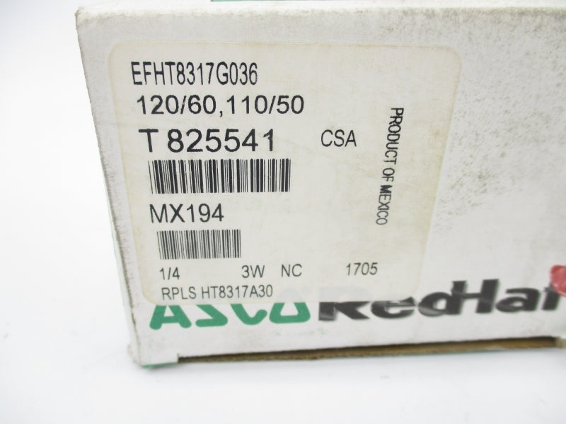 ASCO EFHT8317G036 110/120V 5-150PSI 1/4" NSMP