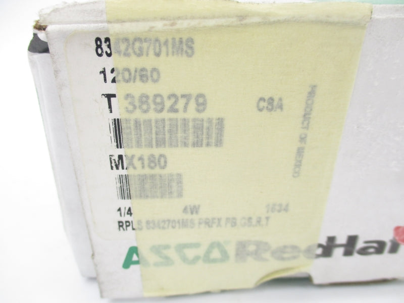ASCO 8342G701MS 120V 100PSI 1/4" NSMP