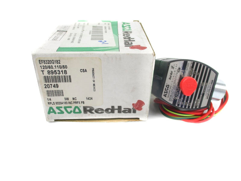 ASCO EF8320G182 110/120V 210-225PSI 1/4" NSMP