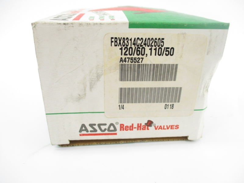 ASCO FBX8314C2402605 110/120V 90PSI 1/4" NSMP
