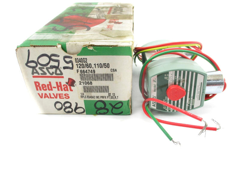 ASCO 8340G2 110/120V 150PSI 1/4" NSMP