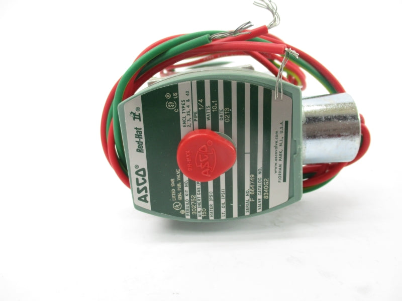 ASCO 8340G2 110/120V 150PSI 1/4" NSMP