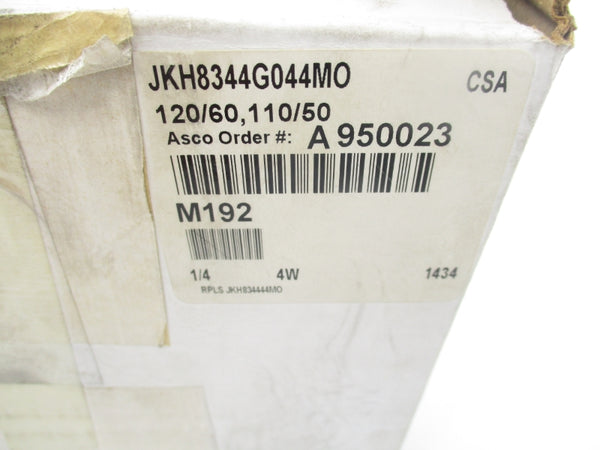 ASCO JKH8344G044MO 110/120V 10-200PSI 1/4" NSMP