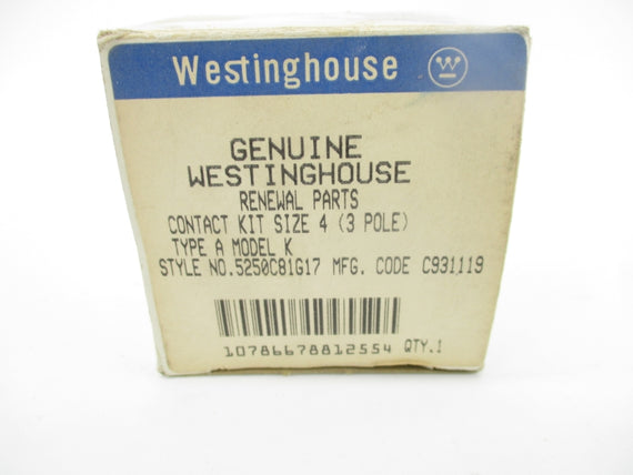 WESTINGHOUSE 5250C81G17 NSMP