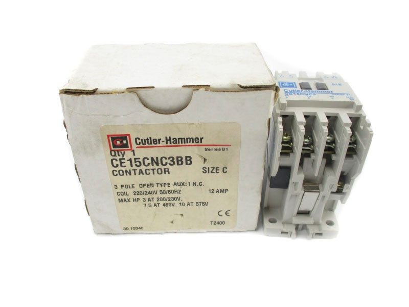 CUTLER HAMMER CE15CNC3BB SER. B1 220-240V 12A NSMP