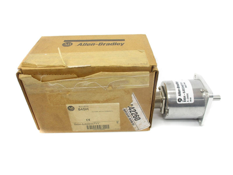 ALLEN BRADLEY 845H-SJDZ24CTY1 SER. B 8-24VDC (BR/WH) NSMP