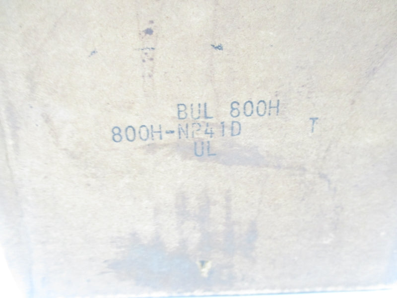ALLEN BRADLEY 800H-NP41D SER. T NSMP