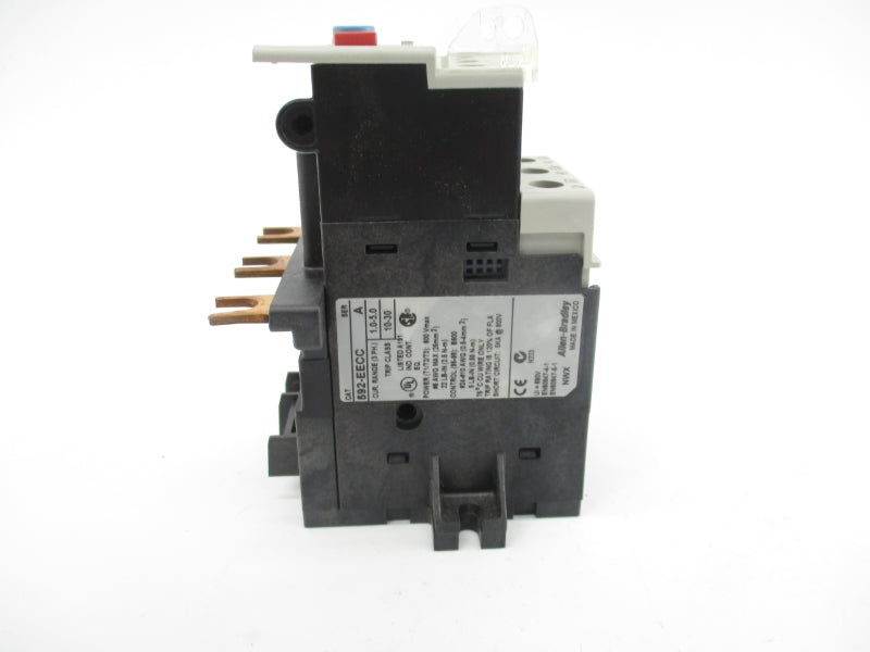 ALLEN BRADLEY 592-EECC SER. A 600V 1.0-5.0A (BR/WH) NSMP