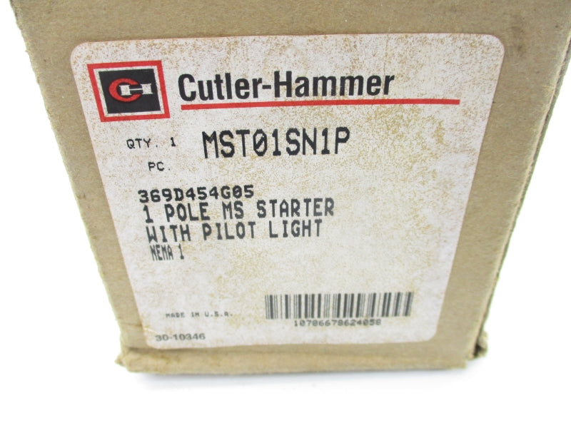 CUTLER HAMMER 369D454G05 MST01SN1P 115-277VAC NSMP