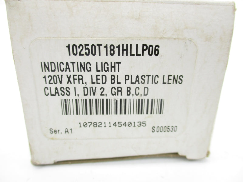 CUTLER HAMMER 10250T181HLLP06 SER. A1 120V (NO BULB) NSMP